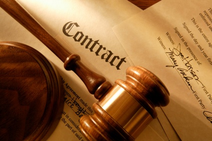 Contract with lawyer