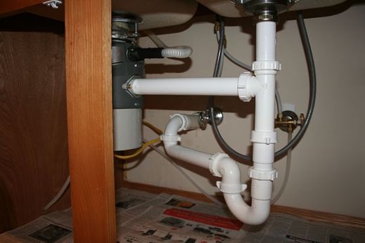 sink pipes