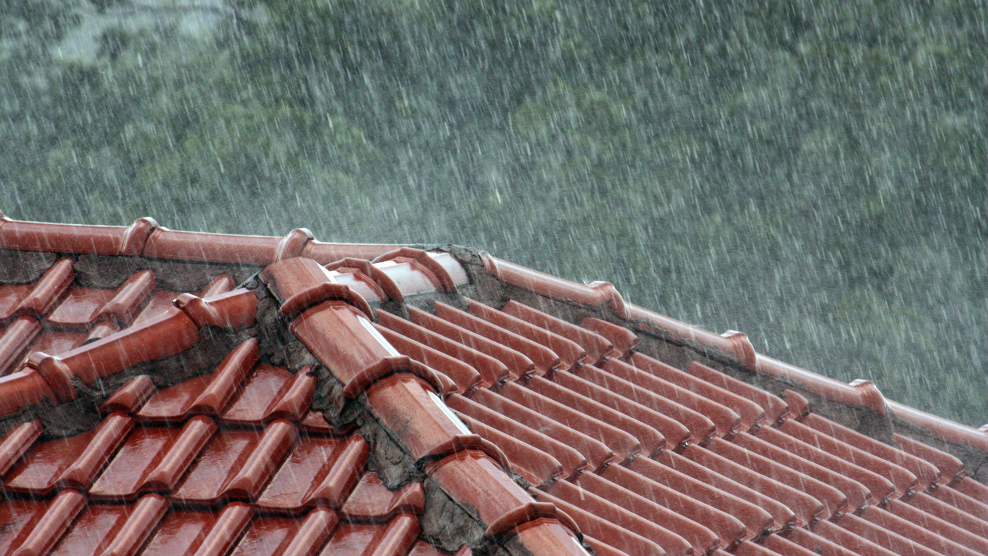 rain on roof