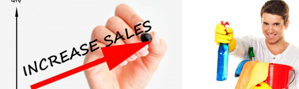 increase sales cleaning banner