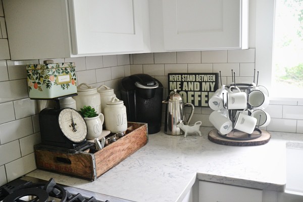 kitchen coffee station design