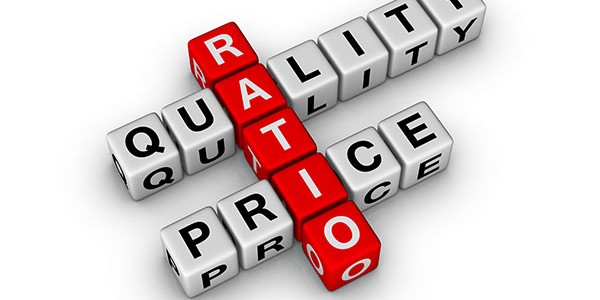 price and quality ratio