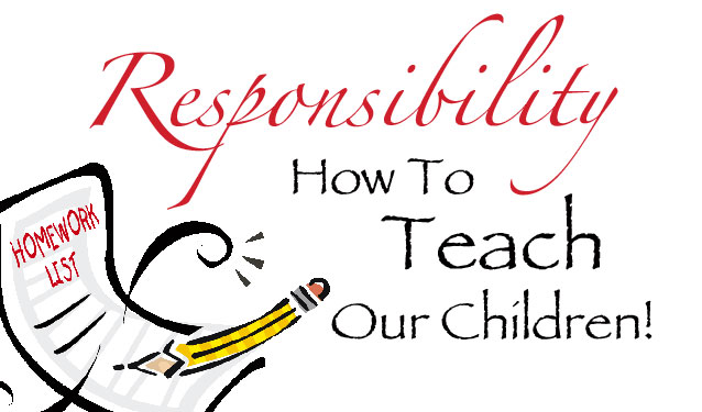 responsibility for kids clipart