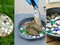 How to make garden stepping stones