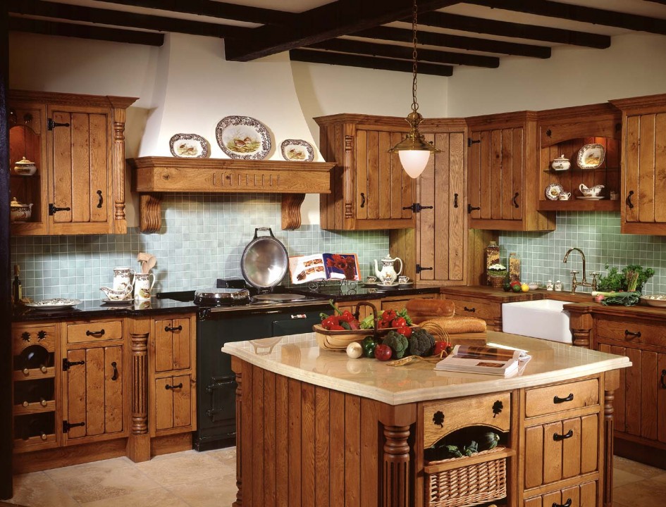 wooden kitchen design 