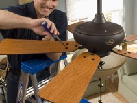 How to install a ceiling fan (8 steps)