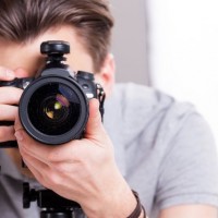 photographer with a camera