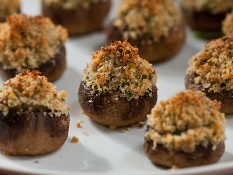 recipe caps stuffed mushroom Top Thanksgiving  HireRush 3  Blog appetizers recipes
