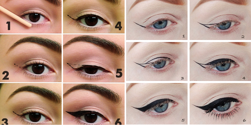 How To Apply Eyeliner With Pictures How To Apply Eyeliner Perfectly By Yourself Step By Step