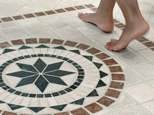 feet cold on tile kitchen floors