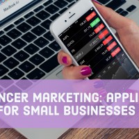 influencer marketing laptop and phone