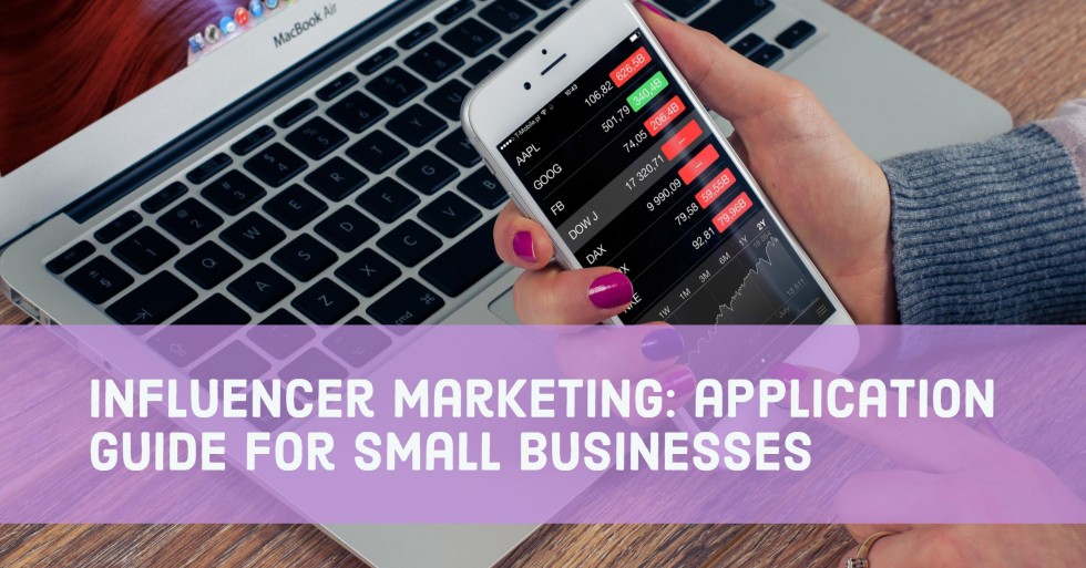 influencer marketing laptop and phone