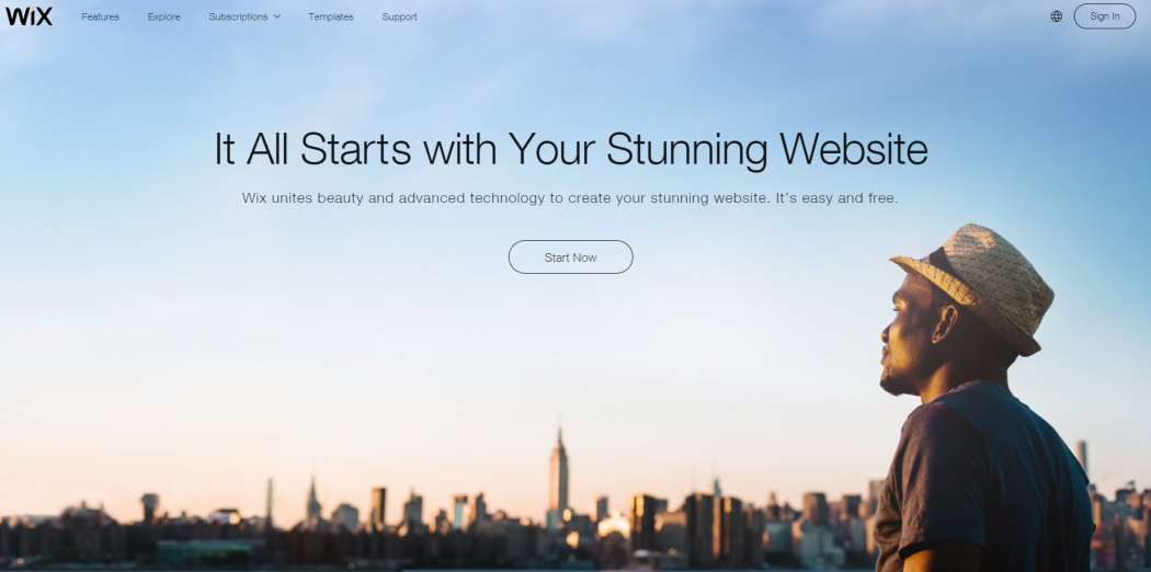 wix website builder