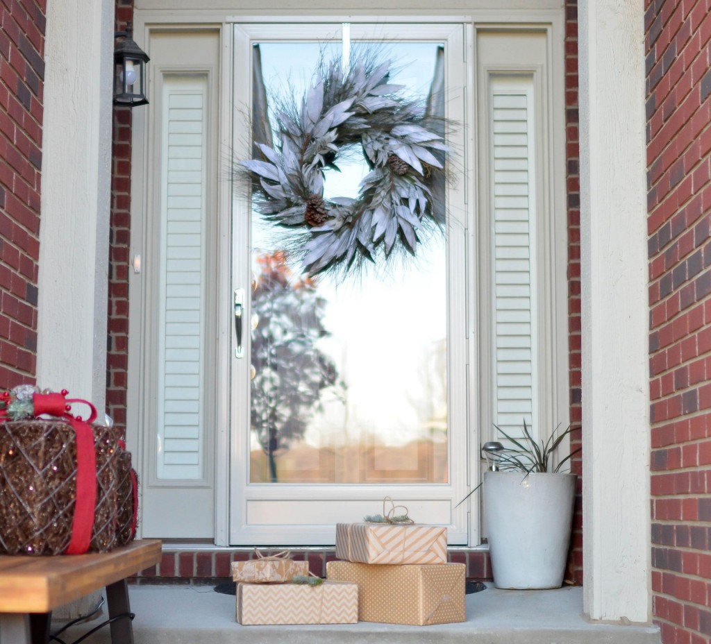 Christmas front porch ideas decor