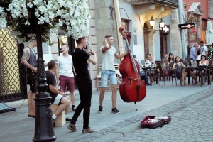 busking