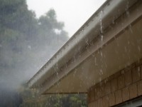 Seasonal maintenance and rain gutter repair