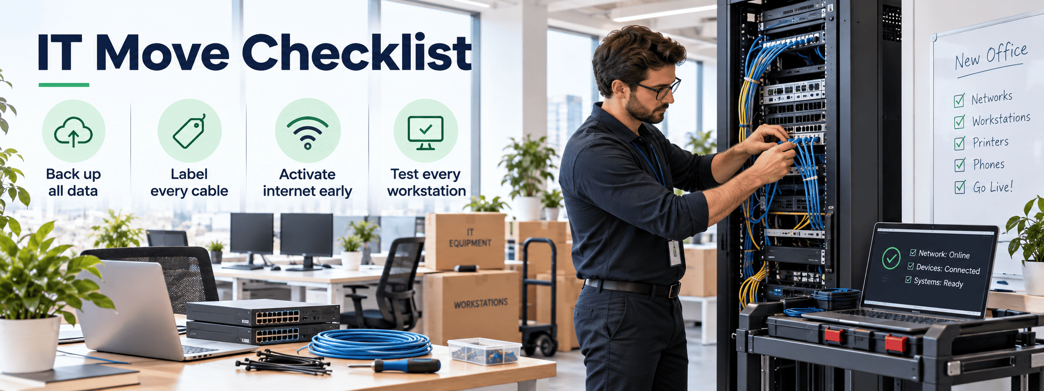Office Moving Checklist How to Plan a Business Relocation