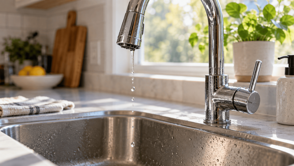 leaking faucet