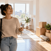 moving into a new apartment