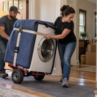moving washer and dryer