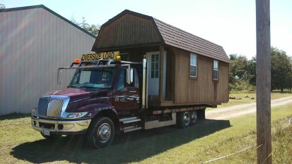 shed movers, portable buildings, mover 405 737-3104
