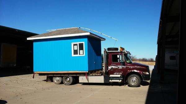 Shed movers, portable buildings, Mover (405) 737-3104 