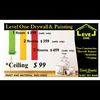 Level on drywall & painting
