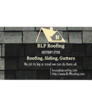 Logo BLP Roofing & Siding 