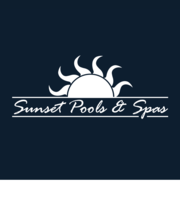 Logo Sunset Pools & Spas Inc 