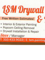 Logo LSM DRYWALL & PAINTING