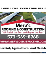 Logo Merv's Roofing & Construction