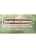 Logo Venable Bros Lawncare