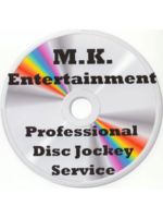Logo M.K. Entertainment DJ