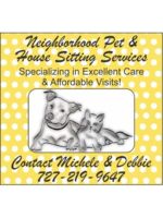 Logo NEIGHBORHOOD PET & HOUSE SITTING SERVICES