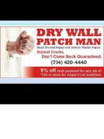Logo Dry Wall Patch Man