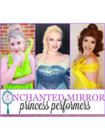 Logo Enchanted Mirror Princess Performers