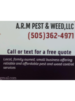 Logo A.R.M Pest & Weed, LLC
