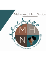 Logo Melanated Hair Nation