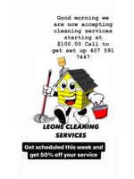Logo Leone Cleaning Services
