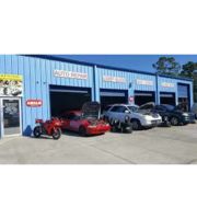 Logo J&S TIRE outlet and auto repairs