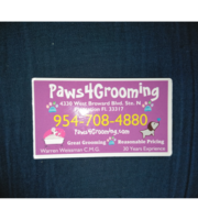 Logo Paws4Grooming