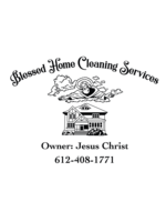 Logo Blessed Home Cleaning Services, Christ INC.