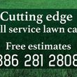 Photo #1: Cutting edge a reliable and professional lawn care