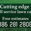 Photo #1: Cutting edge a reliable and professional lawn care