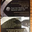 Photo #8: FAST ACT LLC**JUNK REMOVAL, DEMOLITION, DUMPSTER SERVICE, BRUSH, CHEAP