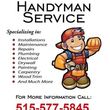 Photo #1: Handyman Services + moving