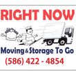 Photo #1: Right Now Moving and Storage To Go- 24Hr Moving, Emergency Moving