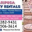 Photo #1: Mariposa Party Rentals