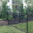 Photo #1: Flat Top, 4 Foot High, Aluminum Fence Installed