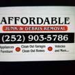 Photo #1: Affordable Junk & Debris Removal service